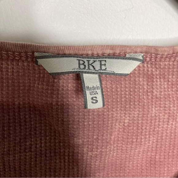 BKE acid wash waffle Knit top size small - Picture 4 of 9